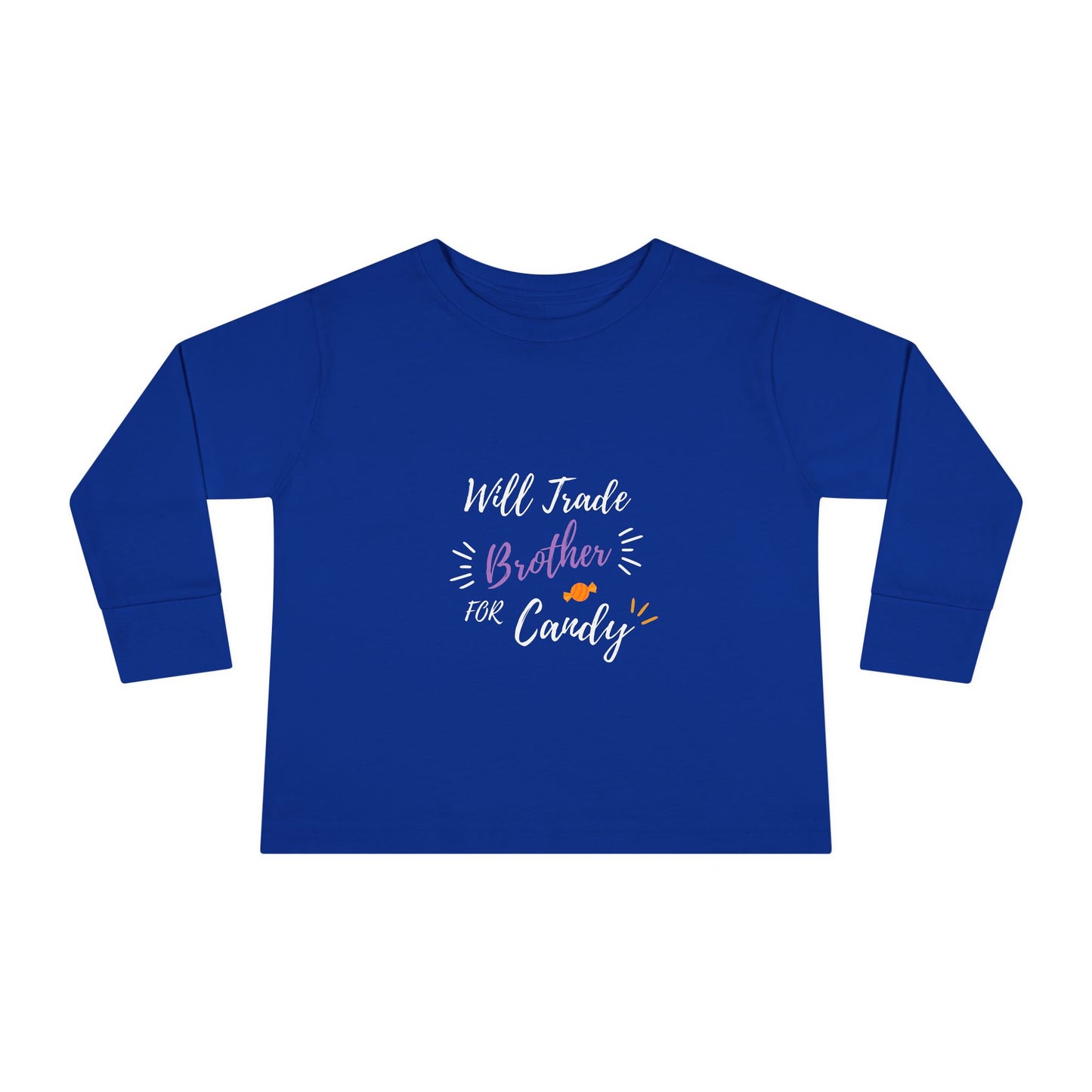 Toddler Long Sleeve Tee - Cute Casual Kids Shirt for Everyday Wear, Birthday Gift, Baby Shower, Family Outings