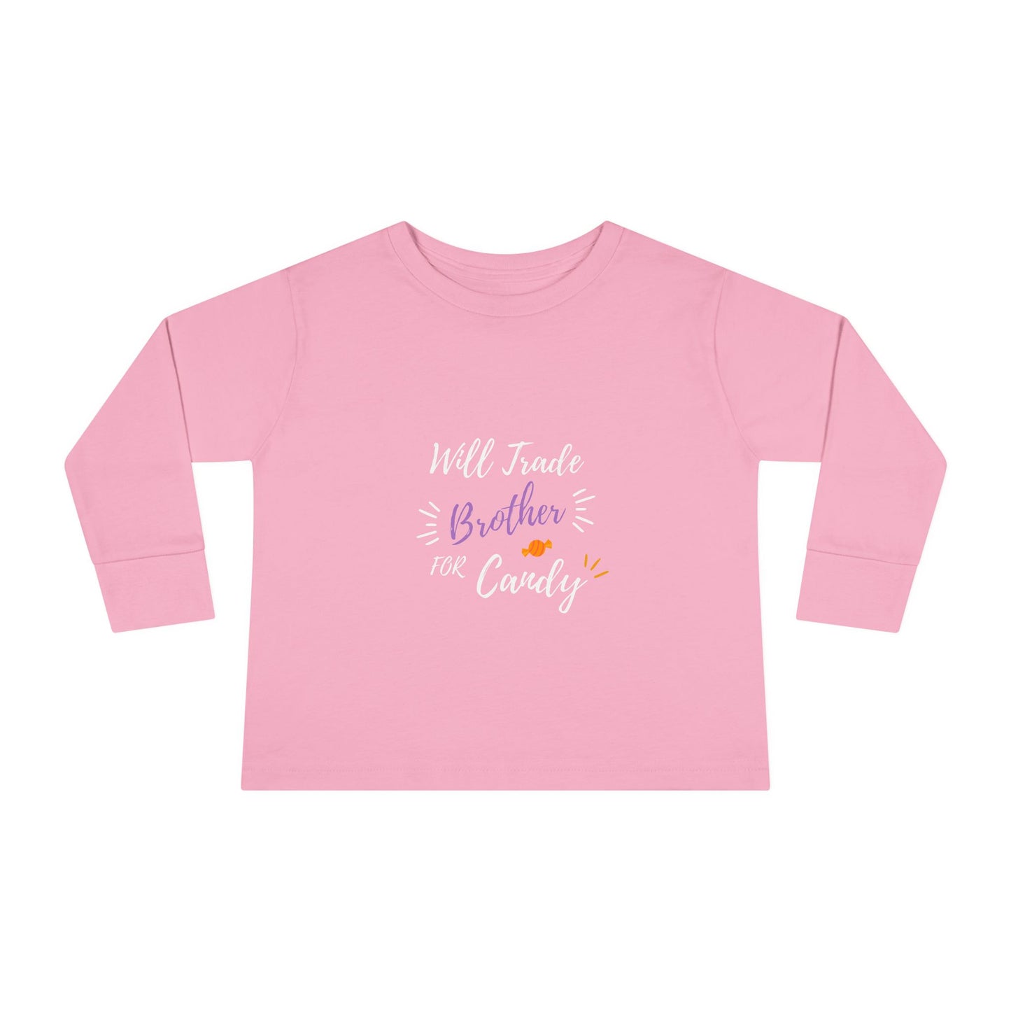 Toddler Long Sleeve Tee - Cute Casual Kids Shirt for Everyday Wear, Birthday Gift, Baby Shower, Family Outings