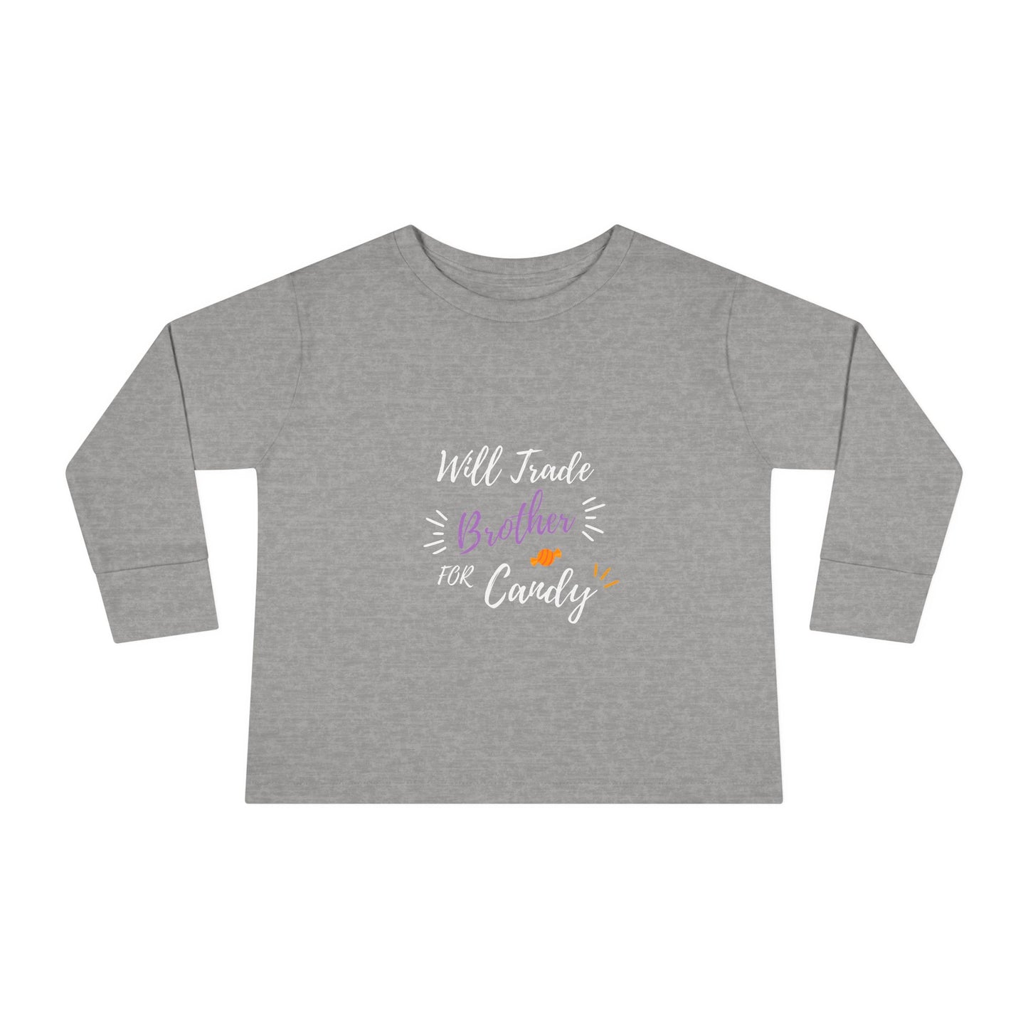 Toddler Long Sleeve Tee - Cute Casual Kids Shirt for Everyday Wear, Birthday Gift, Baby Shower, Family Outings