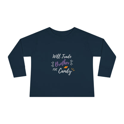 Toddler Long Sleeve Tee - Cute Casual Kids Shirt for Everyday Wear, Birthday Gift, Baby Shower, Family Outings