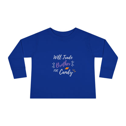 Toddler Long Sleeve Tee - Cute Casual Kids Shirt for Everyday Wear, Birthday Gift, Baby Shower, Family Outings