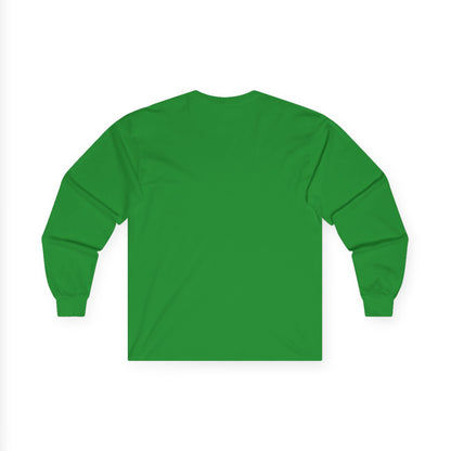 Organic Cotton Long Sleeve Tee: Fun Human Being Graphic Shirt, Eco-Friendly Gift, Casual Wear, Conscious Apparel, Unisex Fashion