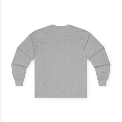 Organic Cotton Long Sleeve Tee: Fun Human Being Graphic Shirt, Eco-Friendly Gift, Casual Wear, Conscious Apparel, Unisex Fashion