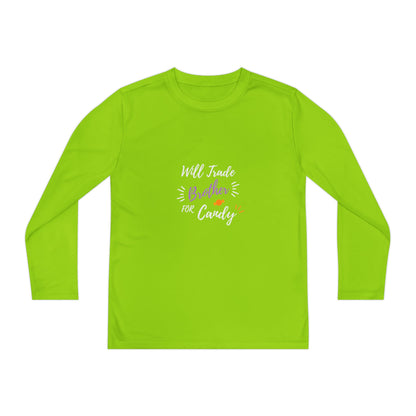 Brotherly Love Youth Long Sleeve Tee, Perfect for Siblings, Gift for Birthday, Playtime, Everyday Wear, Family Celebrations