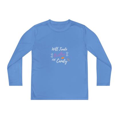 Brotherly Love Youth Long Sleeve Tee, Perfect for Siblings, Gift for Birthday, Playtime, Everyday Wear, Family Celebrations