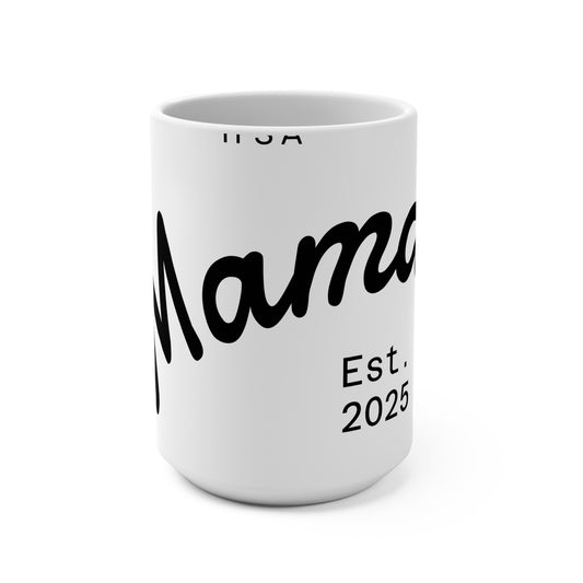 Personalized Mama Mug | Custom Gift for New Moms, Mother's Day, Birthdays, Baby Showers, Family Gifts
