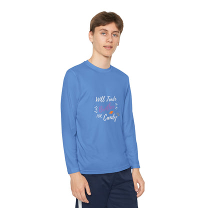 Brotherly Love Youth Long Sleeve Tee, Perfect for Siblings, Gift for Birthday, Playtime, Everyday Wear, Family Celebrations