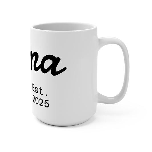 Personalized Mama Mug | Custom Gift for New Moms, Mother's Day, Birthdays, Baby Showers, Family Gifts